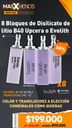8 Bloques de Disilicato de litio B40 Upcera - Evolith