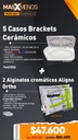 1 Caso Brackets Cerámicos Machtig + 2 Alginatos Alginor Ortho Lascod