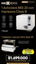 1 Autoclave BES 23 con Impresora Clase B Youjoy +