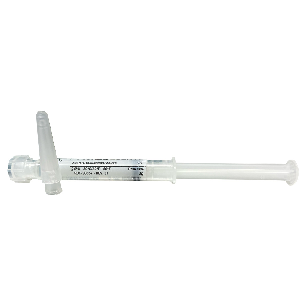 Gel Desensibilizante para blanqueamiento Floururo de sodio al 2% Potenza Esente PHS