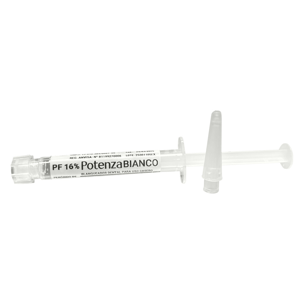 Gel Blanqueamiento Peróxido carbamida al 16% x 3 Potenza Bianco PHS