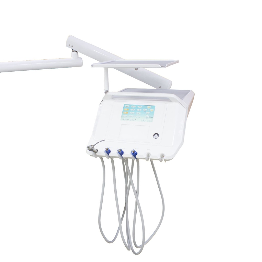 Sillón dental HG Plus 2025 con taburete Anle (estructura blanca)