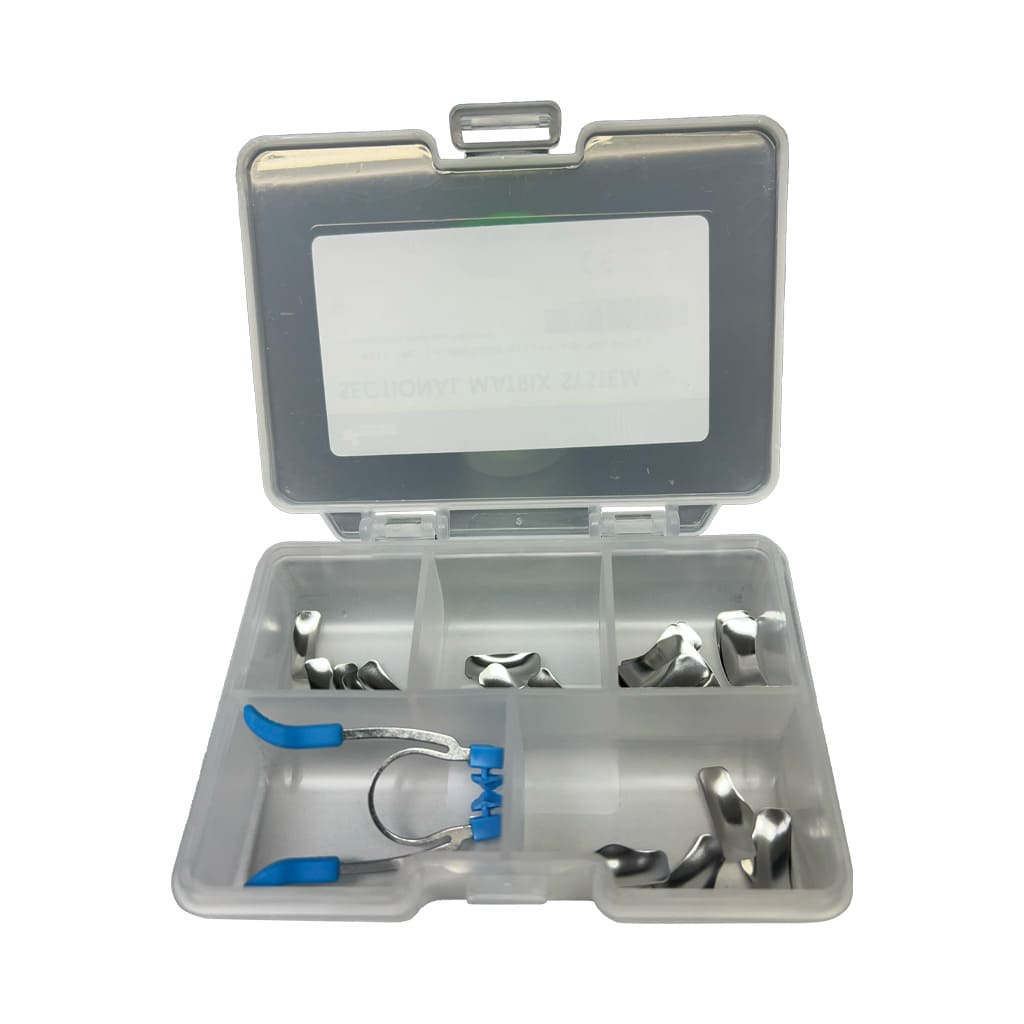 Set de 30 Bandas Matriz preformada con porta anillo G2 tipo Polydentia ZT Dental