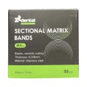 Set de 50 Bandas Matriz preformada acero antiadherente Matrix M4 2.0 ZT Dental