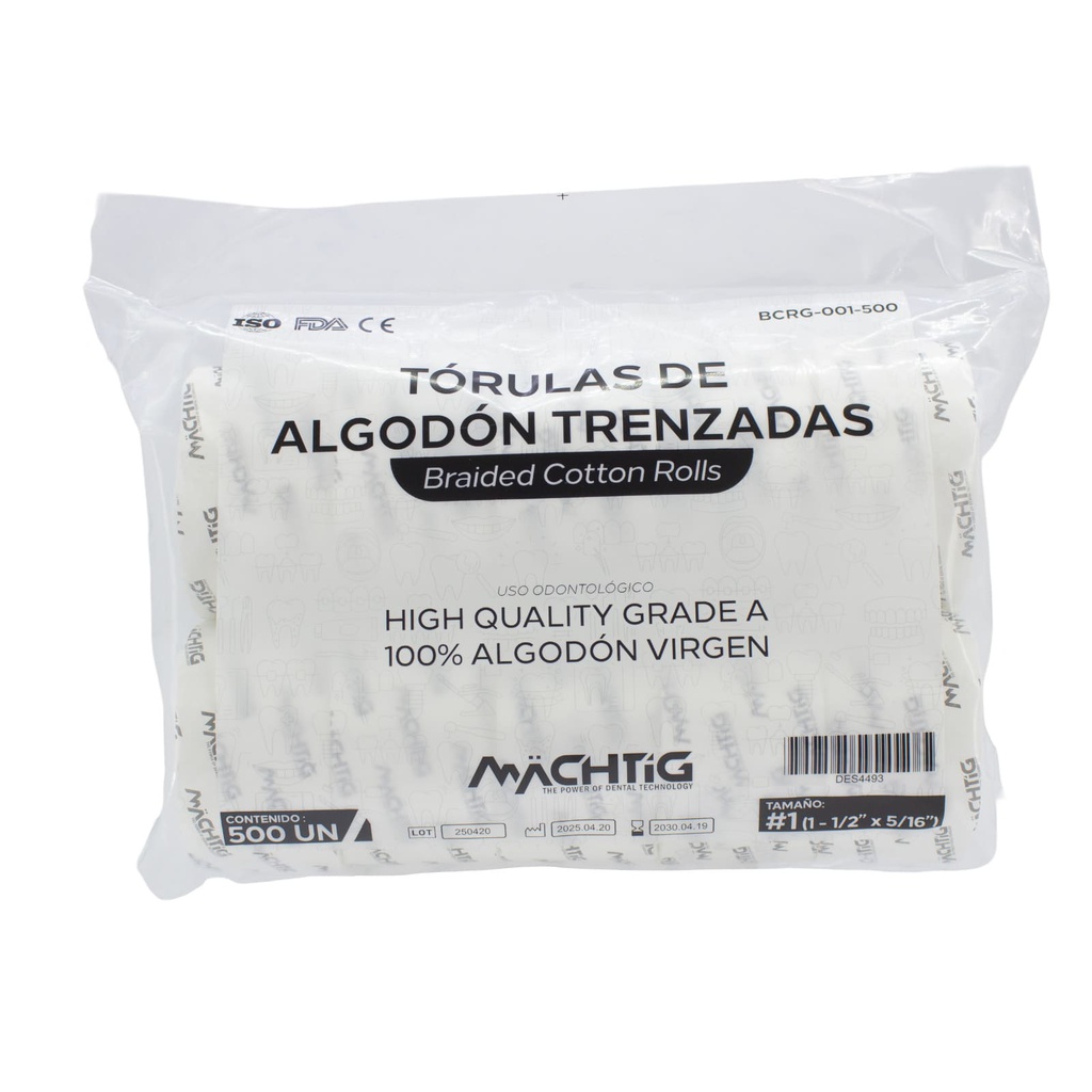 Tórulas de Algodón Trenzadas Machtig