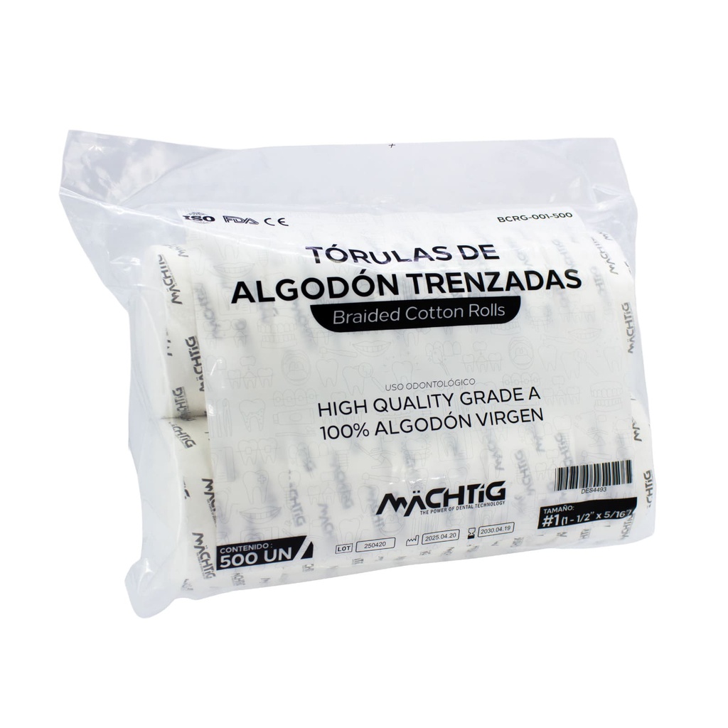 Tórulas de Algodón Trenzadas Machtig