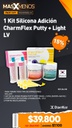 1 Kit Silicona Adición CharmFlex Putty + Light LV Dentkist