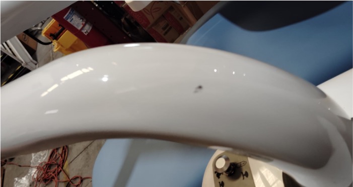 Sillón dental AA con taburete 2° Selección Anle (estructura blanca)
