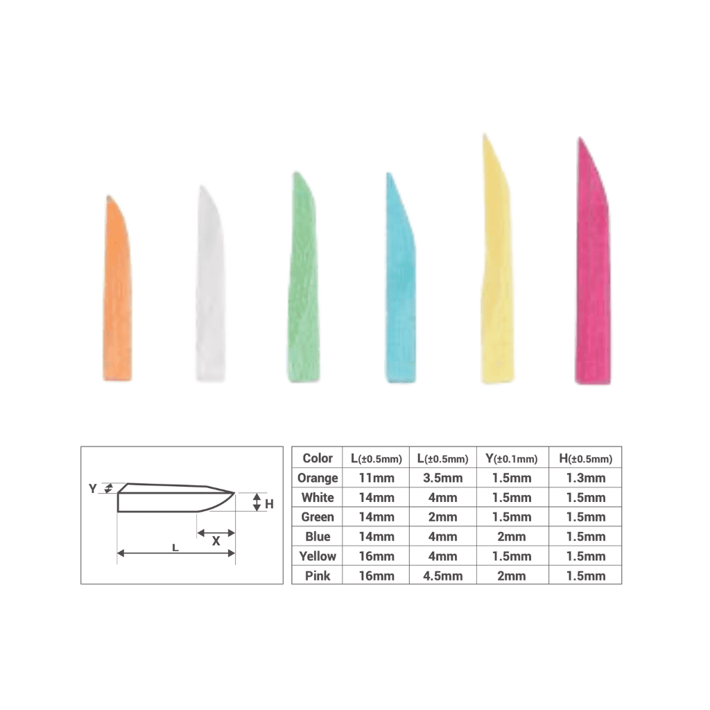 Cuñas interdentales de Madera Cotisen