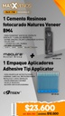 1 Cemento Resinoso fotocurado Natures Veneer BM4 Maquira Group + 1 Empaque Aplicadores Adhesive Tip Applicator Cotisen