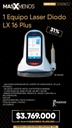 1 Equipo Laser Diodo LX 16 Plus Woodpecker