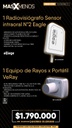 1 Radiovisiógrafo Sensor intraoral Nº2 Eagle Alliage + 1 Equipo de Rayos x Portátil VeRay Refine