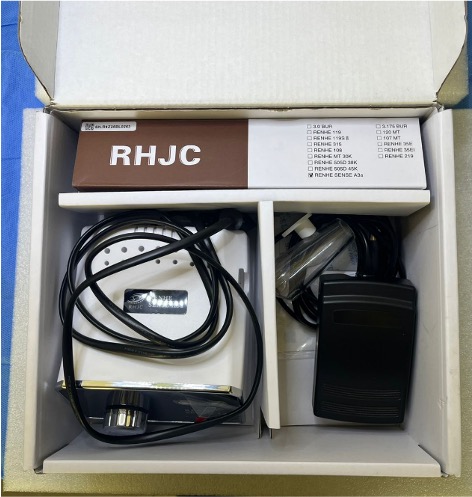 Motor de laboratorio con pieza de mano Sense A3a/35K Blanco 2°Selección Renhe