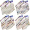 Adhesivos Stickers en relieve Muelita x 10 láminas