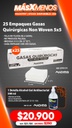 25 Gasas Quirúrgicas Non Woven 5x5 Machtig + Regalo