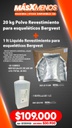 20 kg Polvo Revestimiento para esqueléticos Bergvest + 1 lt Líquido Bergvest Berg dental