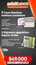 5 Casos Brackets estéticos Cerámicos Machtig + 3 Alginatos cromáticos Alginor Ortho Lascod