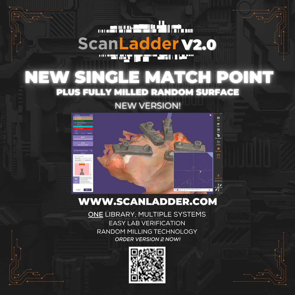 Kit de escaneo para fotogrametría titanio ScanLadder