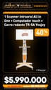 1 Scanner intraoral All in One + Computador touch + Carro rodante TR-5A Youjoy