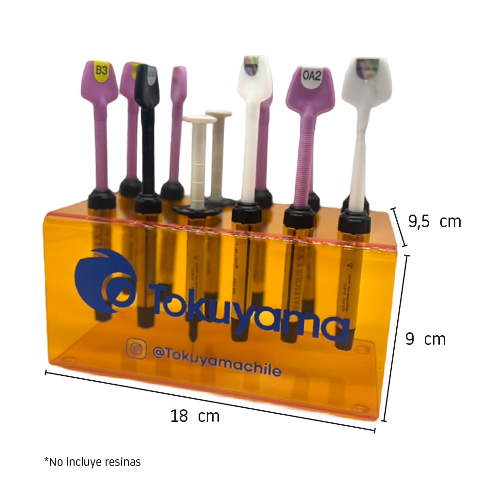 Organizador porta Jeringas con filtro UV Tokuyama