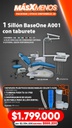 1 Sillón Dental BaseOne A001 con taburete Appledental + Regalos
