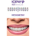 1 Caso Brackets estéticos Poly Zafiro ICeram-P Policristalino Orthometric