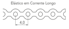 Cadenas Elásticas en rollo &quot;L&quot; Orthometric