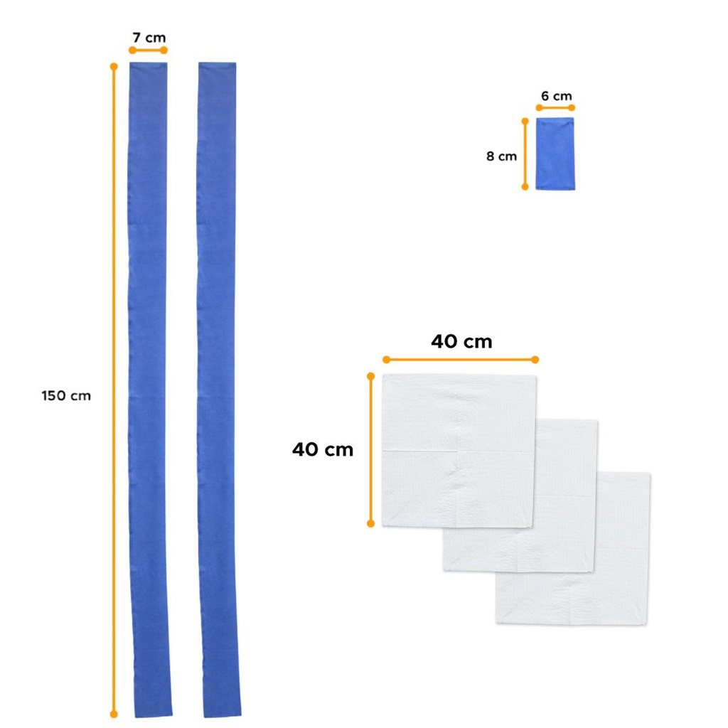 Kit Quirúrgico estéril Pabellón dental "D" Machtig