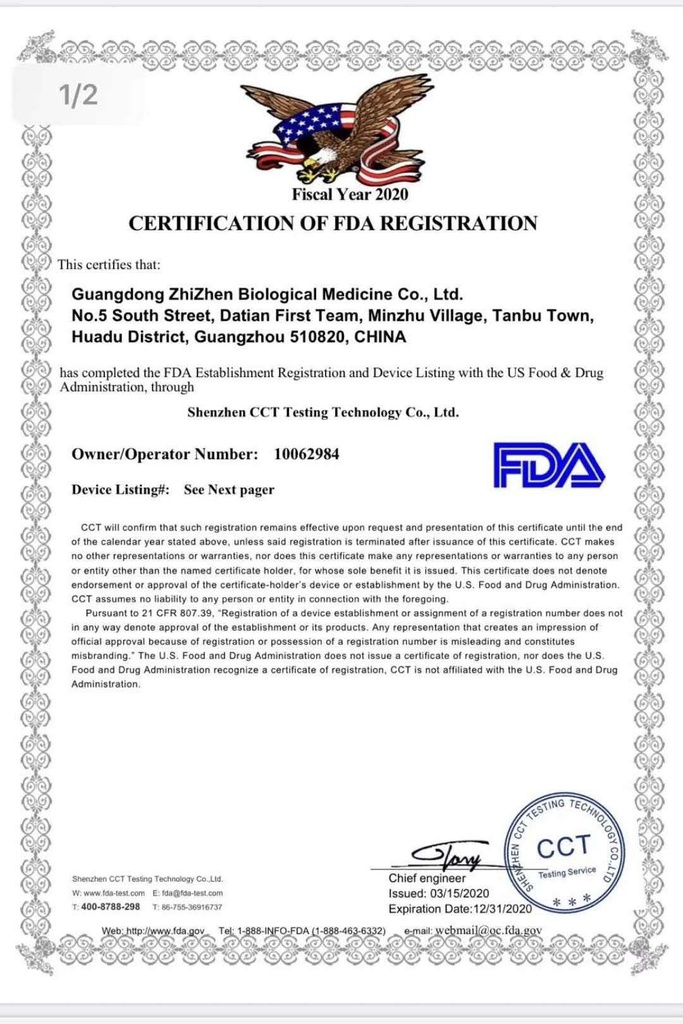 Mascarillas protectoras KN95 Dr. MFyan Chengda