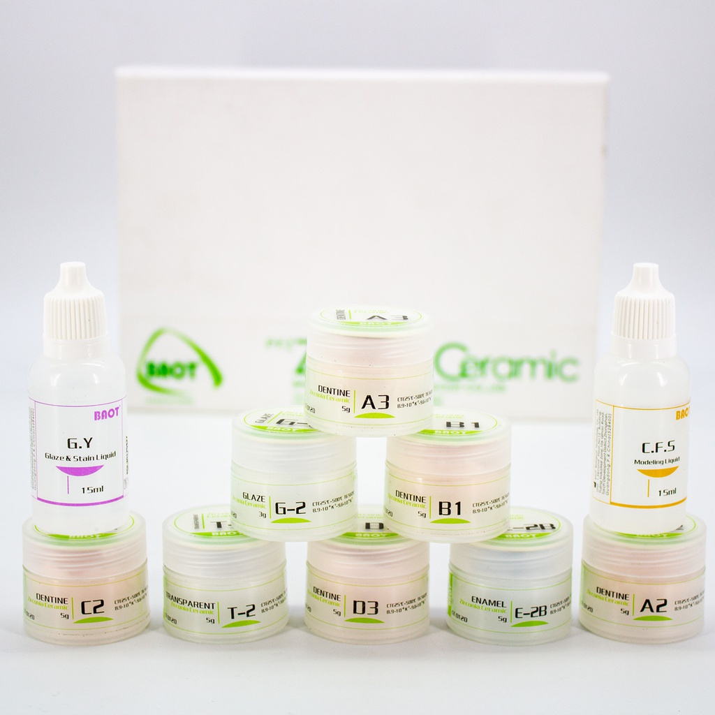 Kit Porcelana PFZr Trial Kit Baot