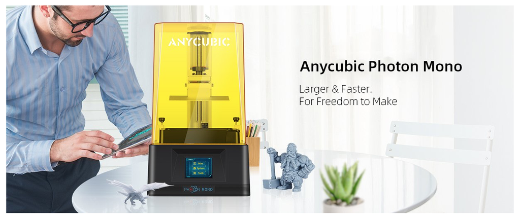 Impresora digital 3D Photon Mono (UV LCD) Anycubic