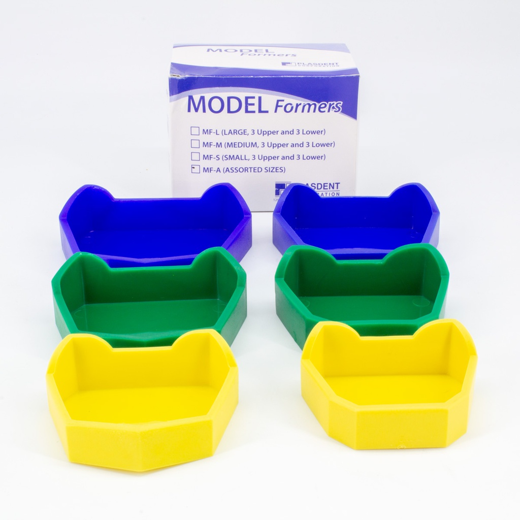 Set Zócalos bases para Modelos de yeso Plasdent