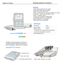 Micromotor eléctrico clínico led Built in C-Puma Coxo