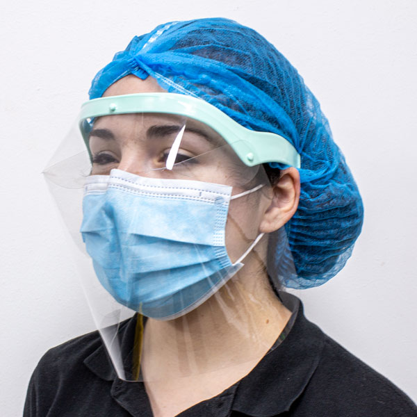 Protector Facial Face Shield Antifog con 10 láminas ZT Dental