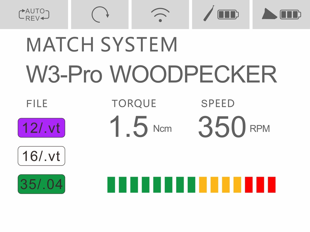 Motor Endo y Localizador Ápice Endo Radar PRO Woodpecker