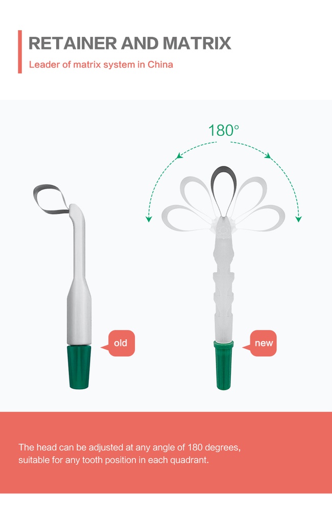 Retenedor + Banda Matriz desechable ZT Dental