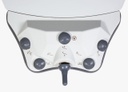 Sillón Dental S300 F cuero con taburete Gnatus Alliage