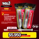 2 Jeringas Ácidos Fluorhídricos Premium lab Etch 10% Premium grip