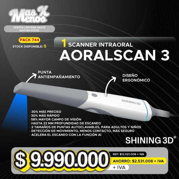 1 Scanner Intraoral Aoralscan 3 Shining 3D