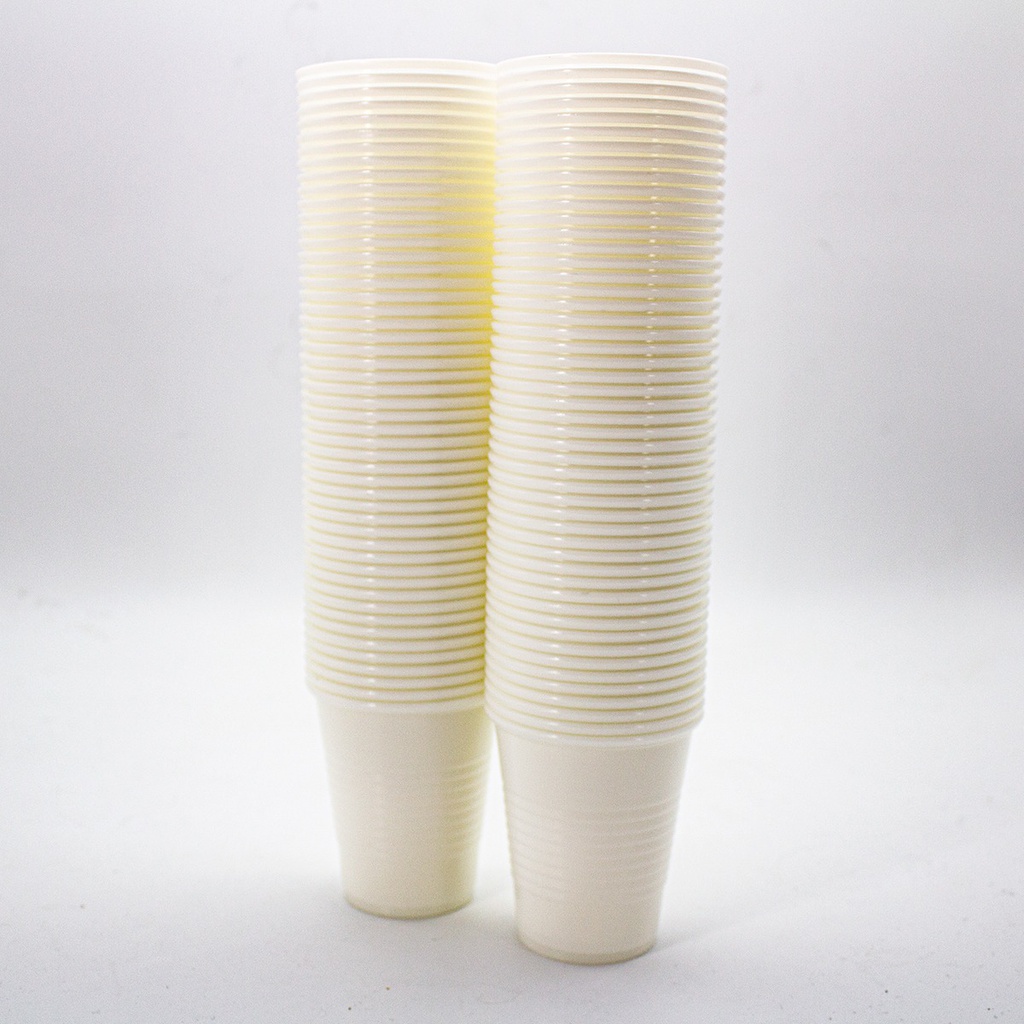 Vasos Plásticos Desechables x 100 un Plasdent
