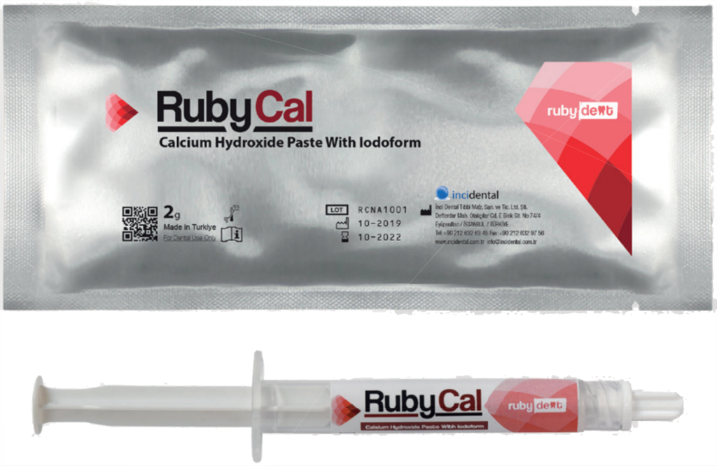 Hidróxido calcio con yodoformo RubyCal Incidental