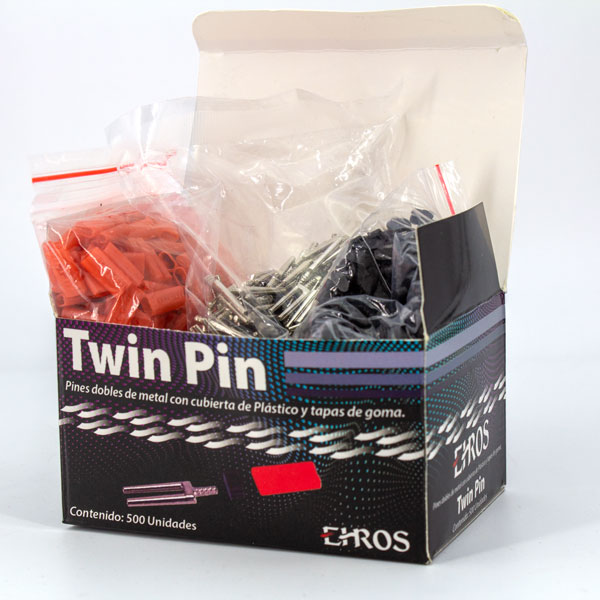 Twin Pin Doble x 500 un Ehros