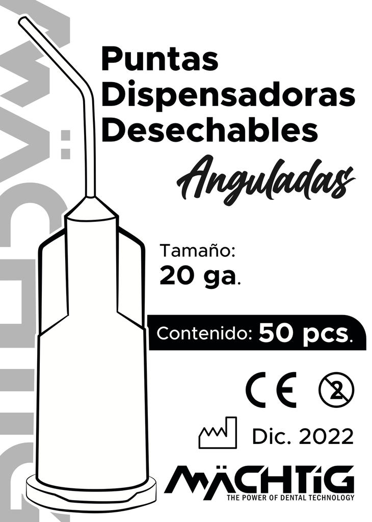 Puntas dispensadoras desechables Machtig