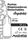 Puntas dispensadoras desechables Machtig