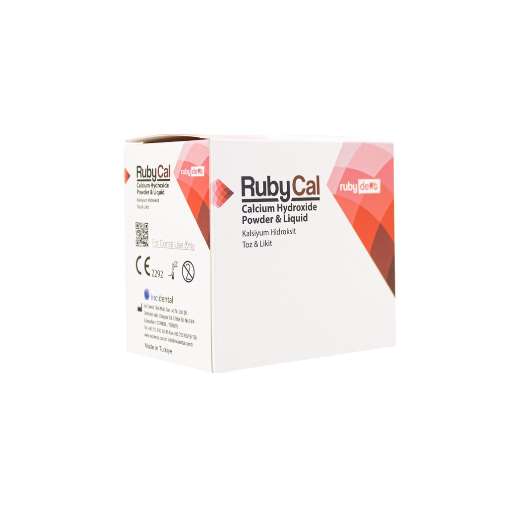 Hidróxido calcio RubyCal Powder&amp;Liquid Incidental