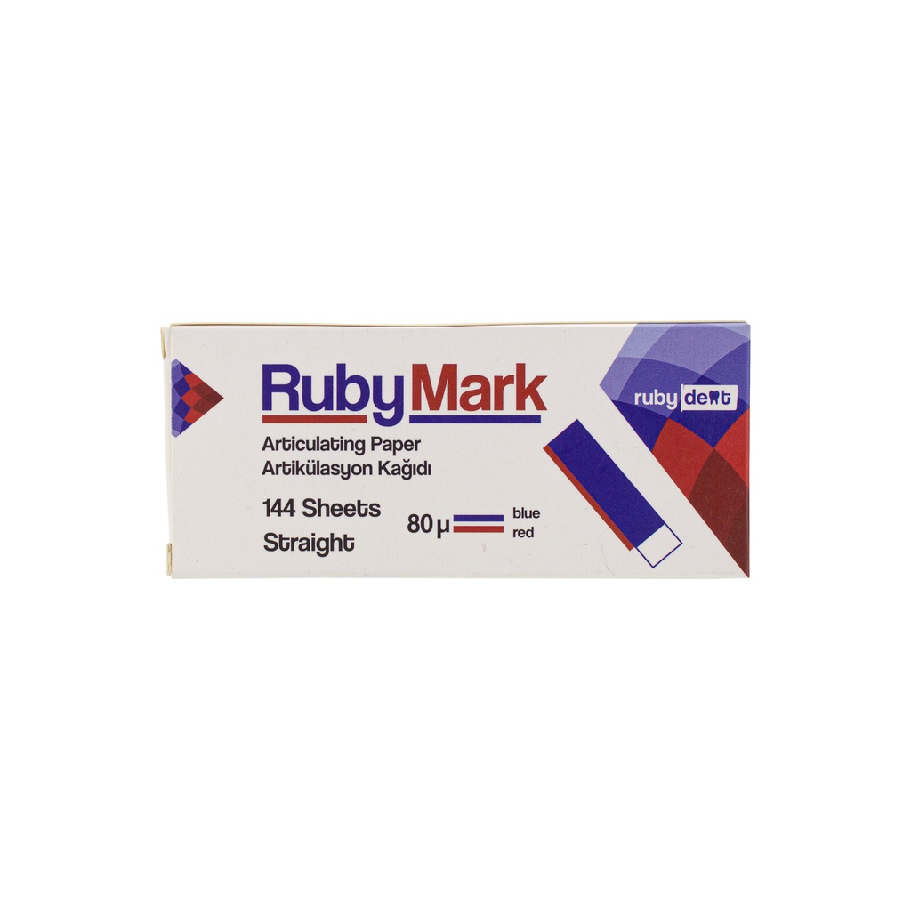 Papel Articular Recto RubyMark Incidental