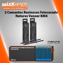 2 Cementos Resinosos fotocurado Natures Veneer BM4 Maquira Group + Regalo