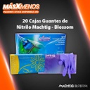20 Cajas Guantes de Nitrilo Machtig Blossom Maxter