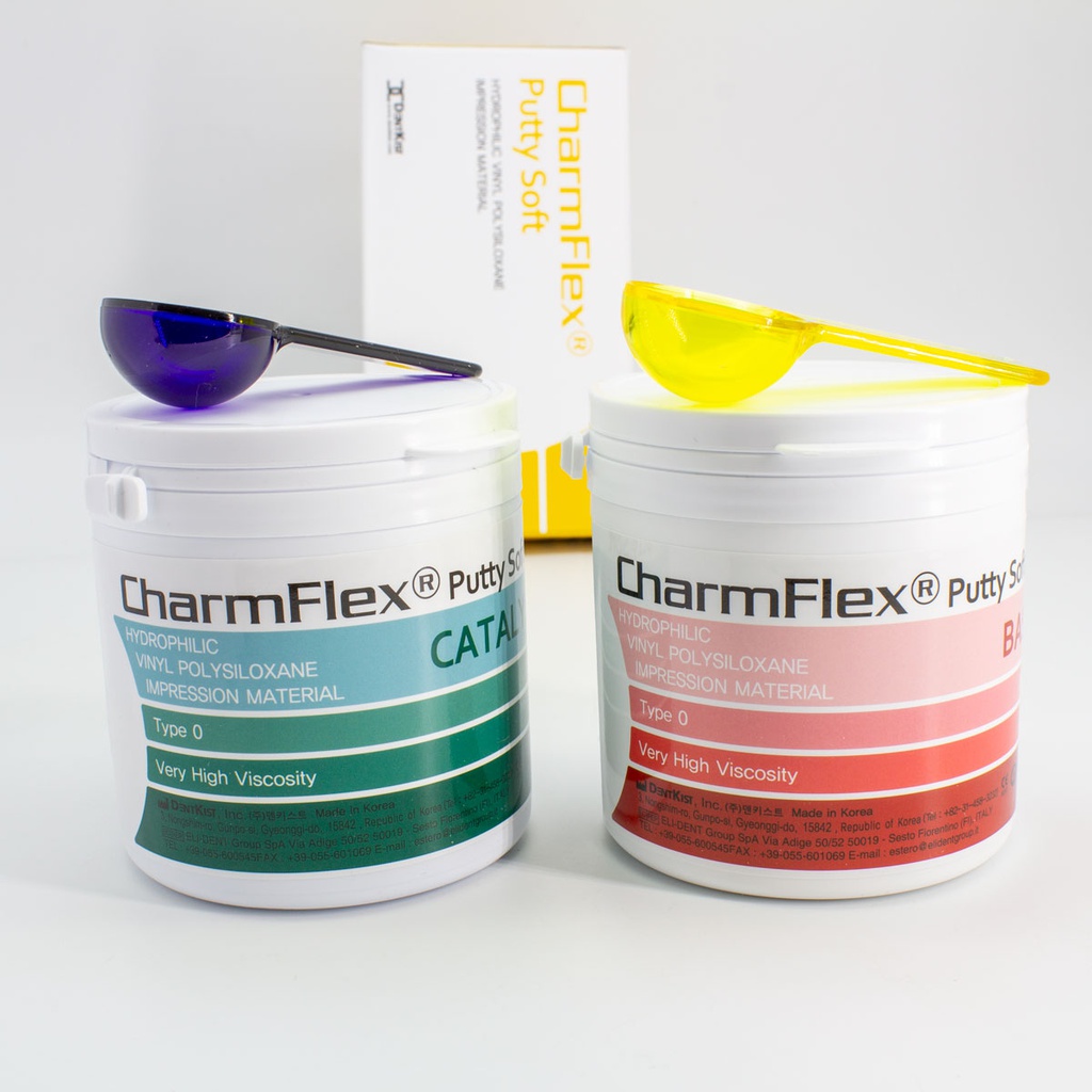 Silicona Adición Pesada Putty Soft CharmFlex Dentkist