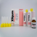 Kit Silicona Adición Reproducción gingival Encía artificial Xilgum Lascod